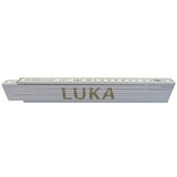  Zidarski metar (Duljina: 2 m, Natpis: Luka, Boja: Bijele boje) | shoptok.hr