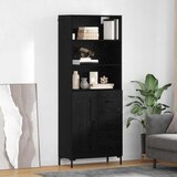  Highboard Crni hrast 69,5 x 34 x 180 cm Konstruirano drvo | shoptok.hr