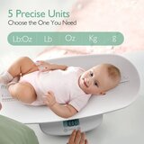 Momcozy Multifunkcijska bebina vaga od g 50 do 150 kg, vaga za kućne ljubimce AZ001-WH12BA-A | shoptok.hr