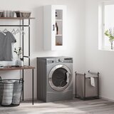 The Living Store Stenska omarica bela 34,5x34x90 cm - Stenska Omarica, (21431025) Cene