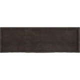  Kupaonska radna ploča tamnosmeđa 160x50x(2-4) cm tretirano drvo | shoptok.hr