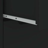 vidaXL Bivak VISNES Black 60x40x73 cm Inženirski les | Shoptok.si