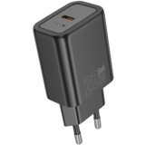 hoco. polnilec adapter N60 GaN PD 20W Type C - črn | Shoptok.si