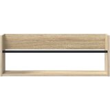  Polica za časopise s policom 2 pcs Sonoma hrast 80 x 12 x 30 cm | shoptok.hr