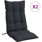  Blazine za stole 2 kosa črna oxford tkanina | Shoptok.si