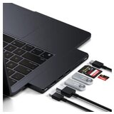 Satechi pro slim tamno crni multiport hub | ePonuda.com