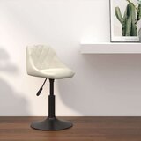 vidaXL Barski stolček krem žamet, (20968680) | Shoptok.si