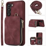 INORCO Za iPhone 13 6,1-palčni usnjeni ovitek za telefon s stojalom, teleta tekstura, denarnica, magnetni ovitek za mobilni telefon, (22034032) | Shoptok.si
