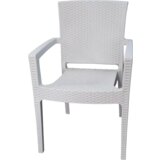 Mobilya stolica rattan bela Cene