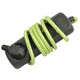 Unitec produžni kabel s utičnicama (3-struko, Crno-zelene boje, Dužina kabela: 1,4 m)
