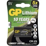 Gp Baterija litijeva 9V CR-V9 LITHIUM 3/V4022L, 1 kos, blister | Shoptok.si