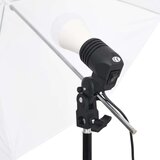 Komplet studijske rasvjete s tronošcima i kišobranima | shoptok.hr