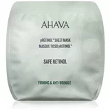 Ahava Safe Retinol gladilna maska iz platna z retinolom