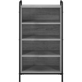  Ormar za cipele 51 x 36 5 x 93 cm Konstruirano drvo Siva Sonoma - Siva Sonoma 51 x 36 5 x 93 cm 4 police bez vrata | shoptok.hr