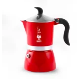 Bialetti Espresso kuhalnik "Fiammetta" - za 3 skodelice - Rdeč