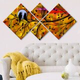 Wallity slika 4MDF21764481286, 60x115 cm, 4 dela | ePonuda.com