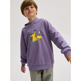 Reserved Predimenzionirani gornji dio trenirke Pokémon - boja grožđa | shoptok.hr
