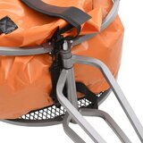 Prikolica za bicikl s torbom narančasto-crna | shoptok.hr