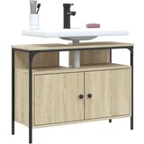 vidaXL Ormarić za umivaonik boja hrasta 60x30x60 cm konstruirano drvo Cijene