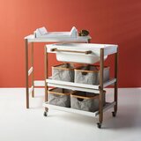Qu-ax stol za previjanje s kadicom smart white naturel | shoptok.hr