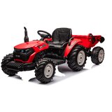 Traktor na akumulator s prikolicom HC-306 24V - crveni | shoptok.hr