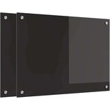 vidaXL Kuhinjski zaštita Crna 70 x 50 x 0.8 cm | shoptok.hr