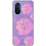 Telempire silikonska maska za telefon huawei Y70/Y70 plus blossom ljubičasta