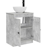 Kupaonski umivaonik s sudoperom Betonska siva 54 x 35 x 83 cm | shoptok.hr