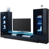 MID.YOU Dnevni Regal Jupiter, Črna, Led | Shoptok.si