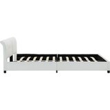  Okvir za krevet od umjetne kože bijeli 160 x 200 cm | Eponuda.com