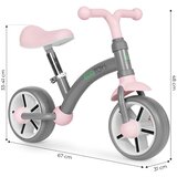 ECO TOYS balansni bicikl za djecu – EVA kotači, podesivo sjedalo, sivi | shoptok.hr