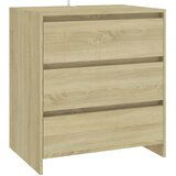 Maison Chic Komoda - Predalnik sonoma hrast 70x41x75 cm iverna plošča, (21717292) Cene