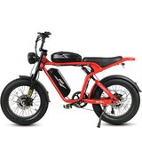 Samebike Električno kolo M20-III 2000 W, dvojna baterija 48 V 36 Ah, rdeča, (21960216) Cene