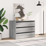 vidaXL Kutna komoda s ladicama boja hrasta sonome 80x41x58 cm drveni | shoptok.hr