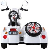 Motor SX138 s bočnom prikolicom bijeli - na akumulator | shoptok.hr