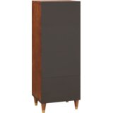 Visoka omara Rjava 40 x 33,5 x 110 cm Masiven les manga, (5000217941) | Shoptok.si