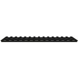  Za krevet crni 100 x 200 cm od masivne borovine | shoptok.hr