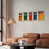 Artgeist Slika Na Platnu Colourful Doors | Shoptok.si