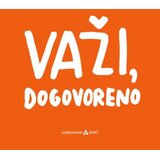 Aca Top Cat Nalepnica Važi, dogovoreno, 7.5x5.5cm, Narandžasta Cene
