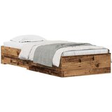  Krevetna Konstrukcija Stari Drv 90x200 cm Konstruirano Drvo | shoptok.hr