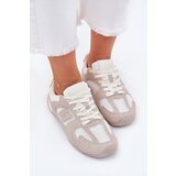 Boto Women's Sports Shoes Made Of Eco Suede White-Beige Dorella | shoptok.hr