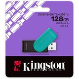 Kingston USB ključ DT Exodia S, 128 GB, črno turkizen | Shoptok.si