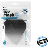 Corona zaštitna maska KN95 crna, 5 komada cene