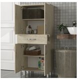 Hanah home Polica Arizona, 59,4x140x31,5 cm, krem | Eponuda.ba