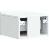  Stenski nočni omarici s predalom 2 pcs Bela 33 x 34,5 x 24 cm, (5000210026) | Shoptok.si