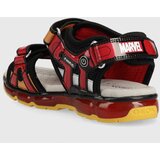 Geox Otroški sandali x Marvel rdeča barva | Shoptok.si