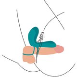 Scala Playhouse Couples Vibrator Ring Green | shoptok.hr