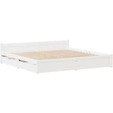 vidaXL Okvir kreveta bez madraca bijeli 150x200 cm od masivne borovine | shoptok.hr