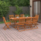  9-dijelni vrtni blagovaonski set 220x90x75 cm bagremovog drva | shoptok.hr