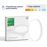 Greentech led plafonjera 20w 3000k-3500k-4000k-5000k-6500k fi30cm 5cct bela ( CNX-20W-WH ) | ePonuda.com